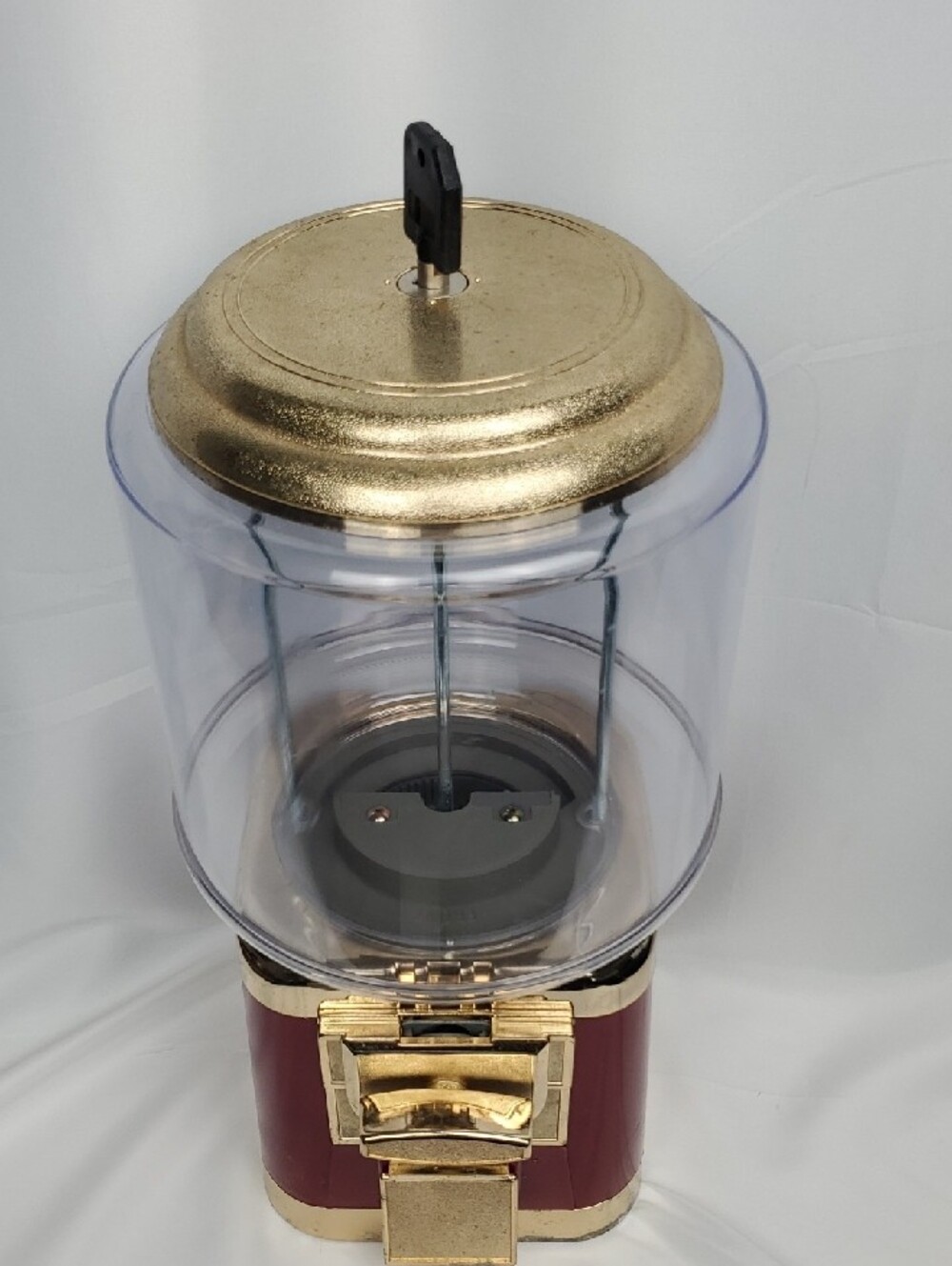 Vintage Style Candy/Gumball Machine - Red and Gold - Picture 2 of 11